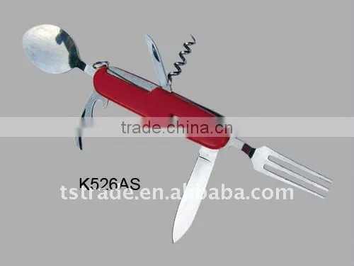 2014 Multi Pocket Outdoor Tableware With Kinfe and Fork(TK106A)PICNIC TIME