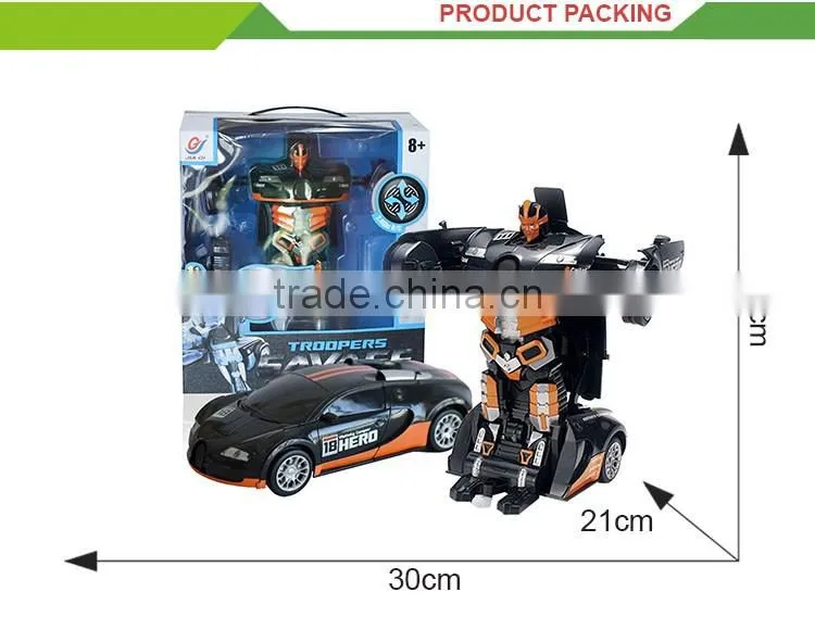 Hot selling 2.4G remote control doy super change robot