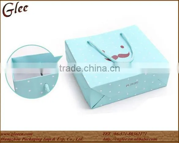Environmental protection paper gift bags shopping bag