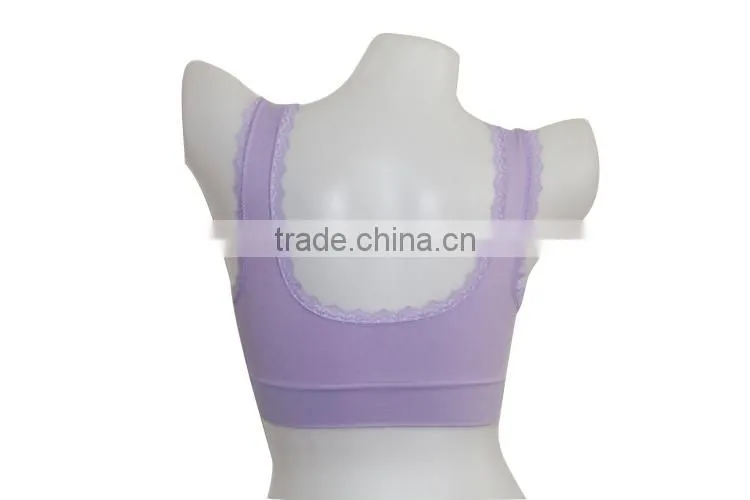 Promotion! Supermarket sexy lace genie bra with lace trimming