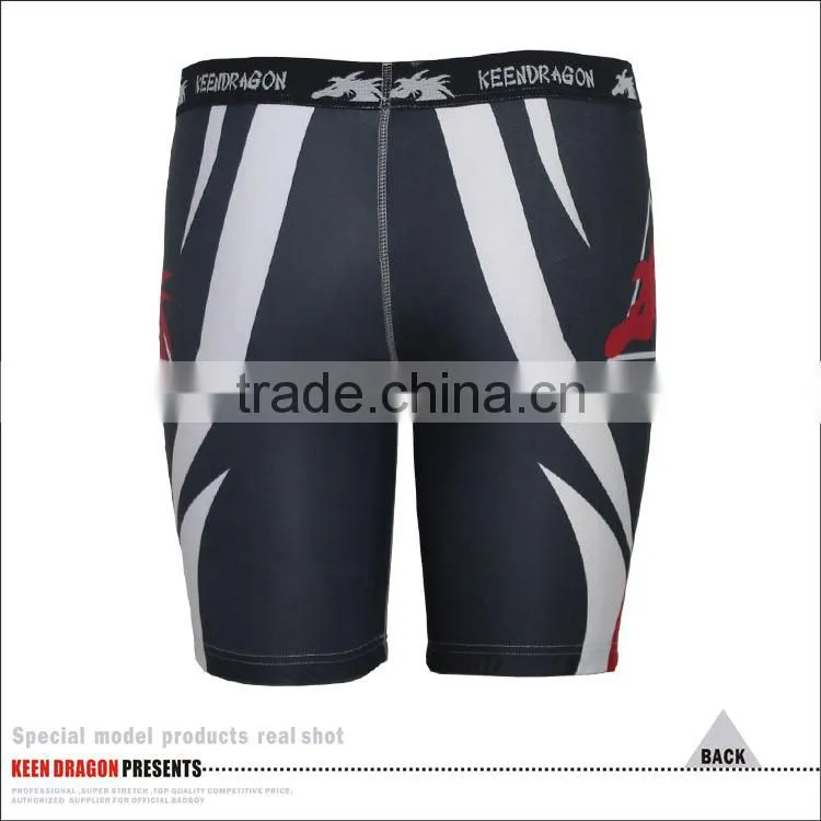 Custom Design Make Your Own Fitness Compression Mma Shorts