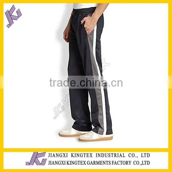 Color block Track Jacket and pants,Simple color blocking track jacket and pants,2014 stripe style jacket sets