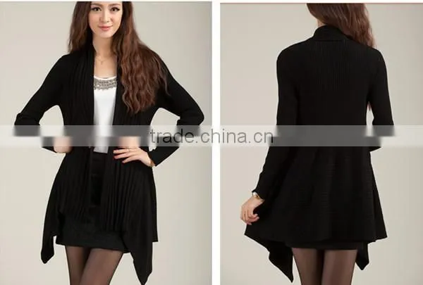 Spring and autumn free size latest design women solid Simple and fashion sweater women cardigan