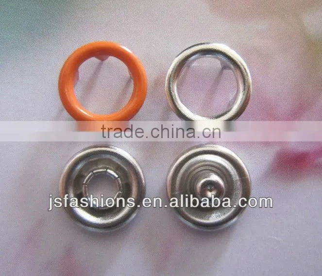 high quality PaPa baby clothing brass 4 part ring prong snap fastener