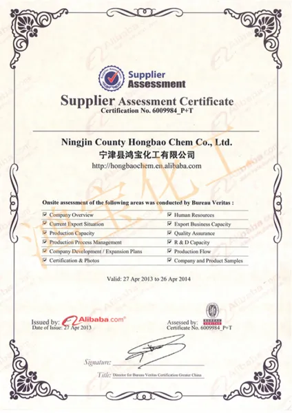 HONGBAO CHEM (NINJIN) Co., LTD. company overview - view 3