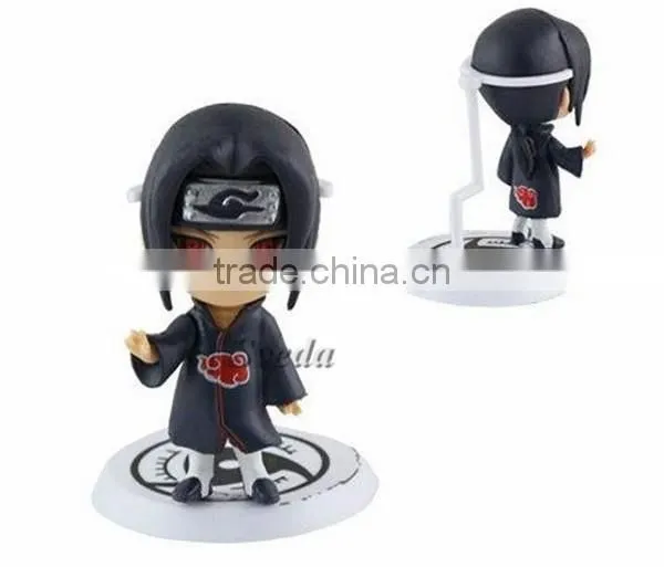 Hot Japanese Anime Naruto action figure sets of 6pcs PVC figure dolls 7cm Mini toys wholesales price