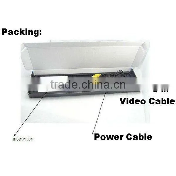 European License Plate Frame Car Rearview Parking System Camera Wireless