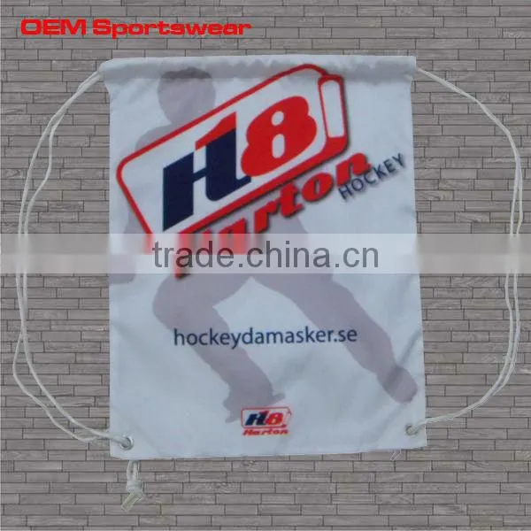 Sublimation polyester drawstring bag