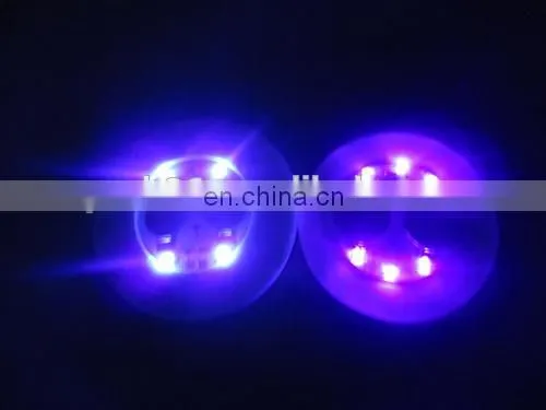 Novelty Gift Special Custom bottle sticker led UV Black Light Bar Drink Coasters