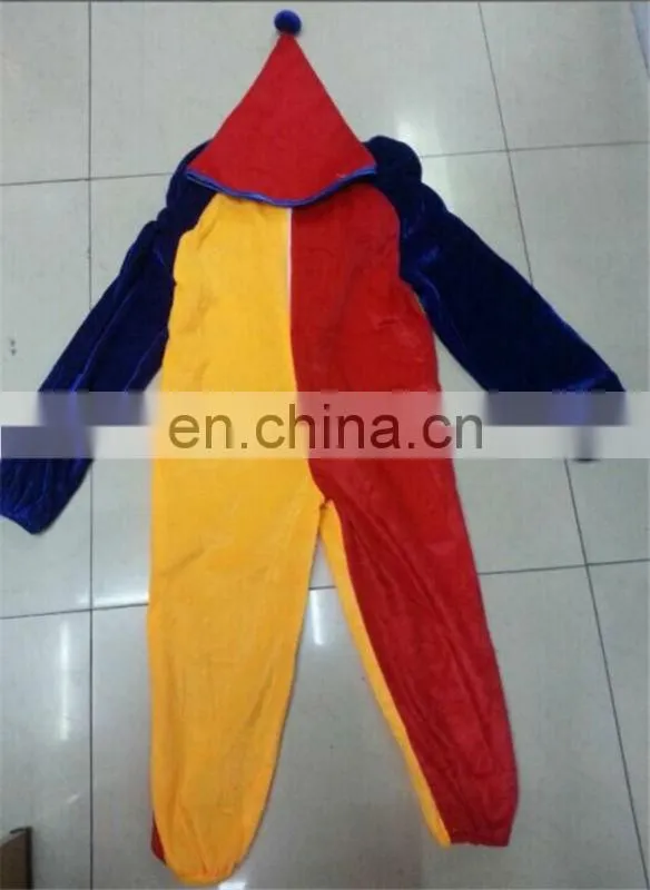 TZ8140-3 Colorful Carnival Clown Costume , Carnival Costume