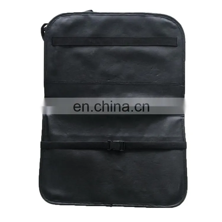 PU Leather Backseat Car Organizer with Table Tray for Baby Foldable Dining Table Desk