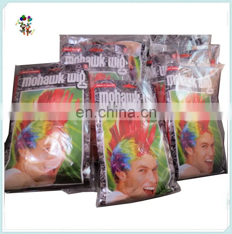 80's Mens Fancy Dress Pat Sharp Mullet Carnival Wigs HPC-0009