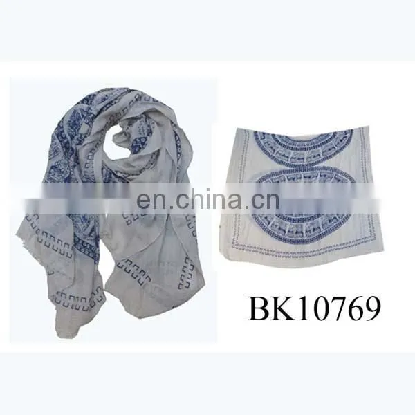 2014 newest shawl wholesale women printed american flag scarf