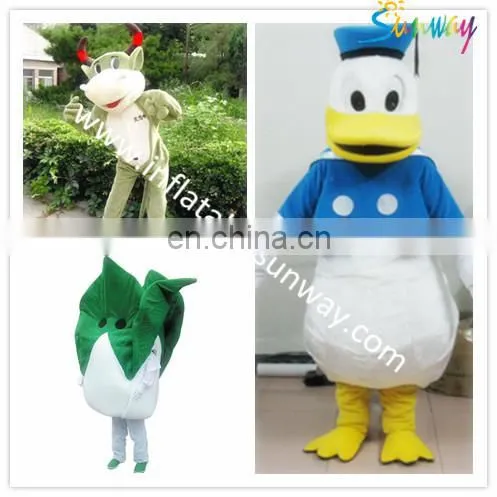 real inflatable costume, inflatable cow costume for promotion oractivities