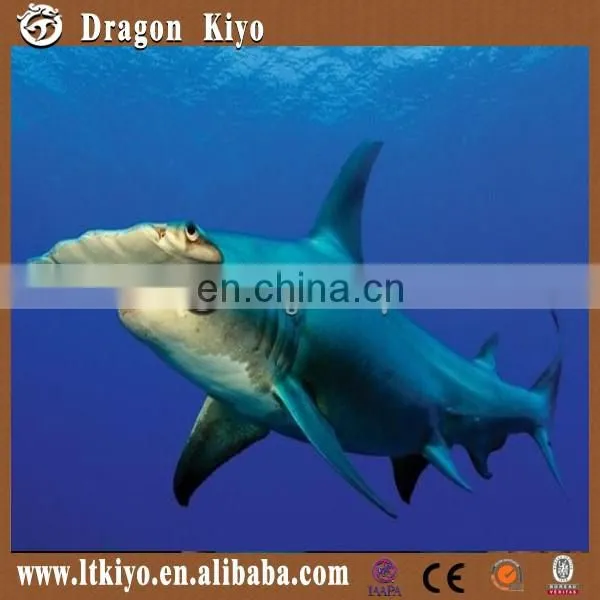2016 moving realistic sea animals simulation shark for waterpark