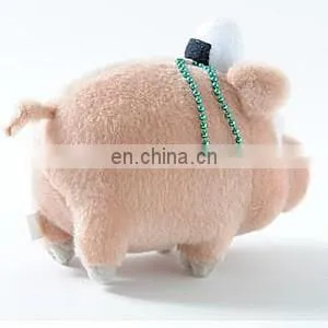 new 2016 pig family plush stuff toy key chain toys for kids