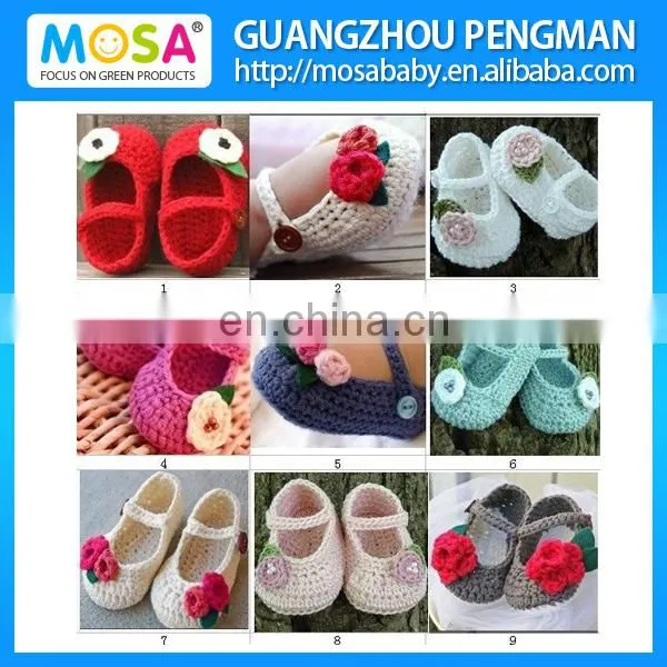 Crochet Baby Girl Mary Jane's, baby booties, crochet shoes, Baby Girl Rose Purple Slippers