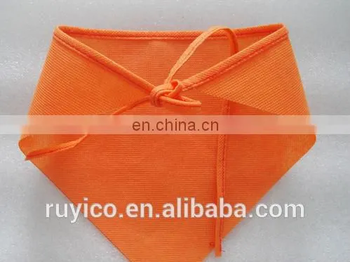cheap wholesale disposable nonwoven kids apron / children drawing apron