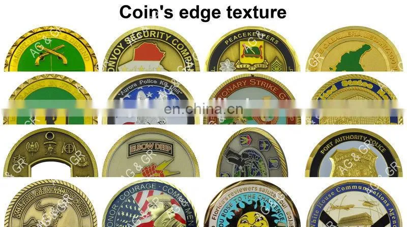 Customize cheap lovely wedding names of gold antiqu brass blank coins