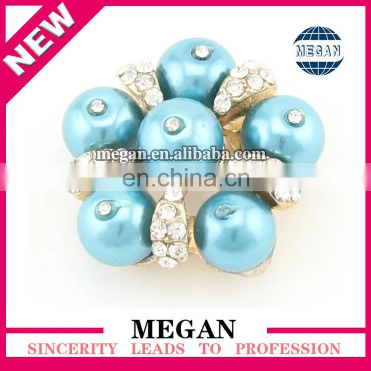 2017 New product large silver metal shank buttons