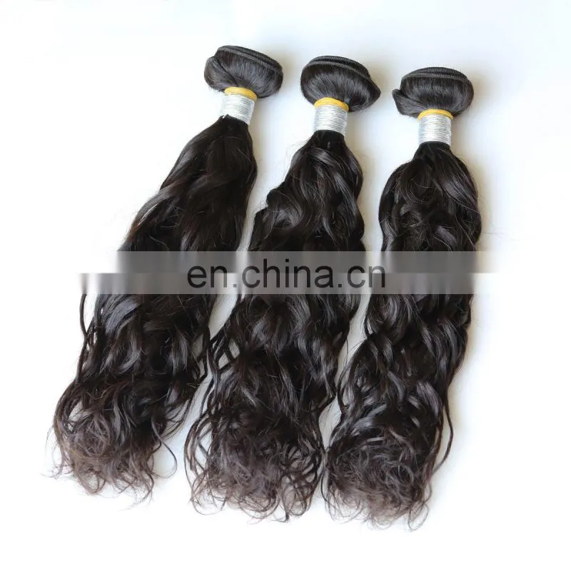 Alibaba wholesale virgin natural human hair bundles weaving for USA women