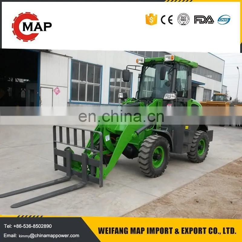 0.6ton Mini wheel loader farm loader