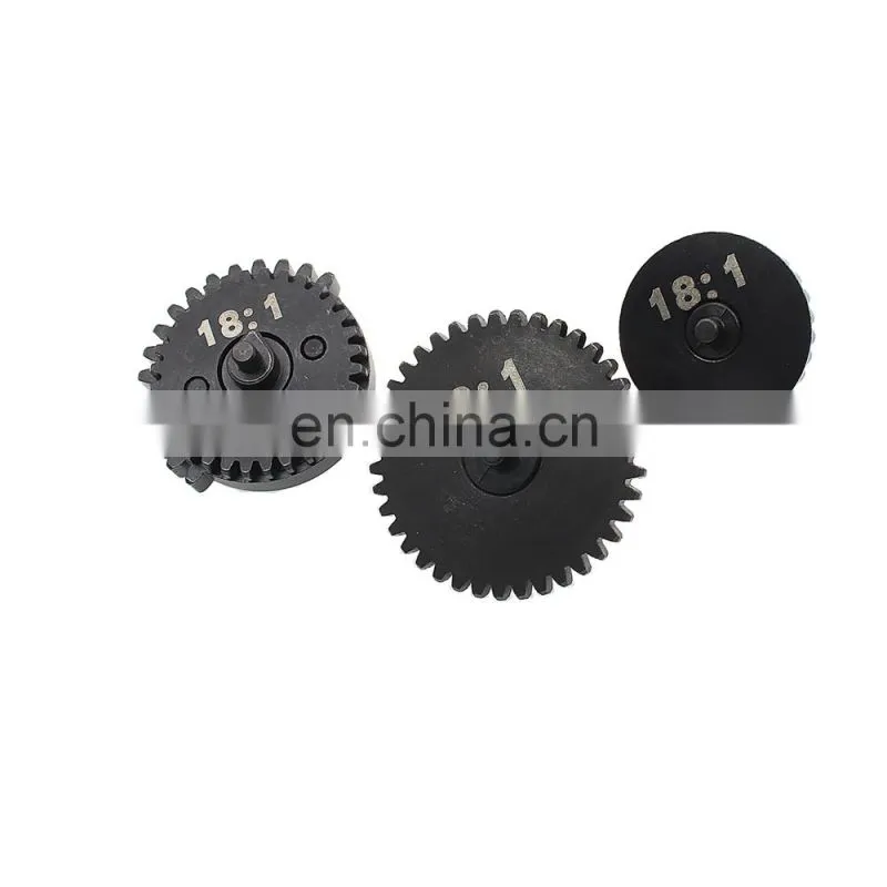 18:1 Manufacturer Durable hydraulic giant Gear Set Water Gel Beads Parts 11.1V Modified Special Metal Gear Set