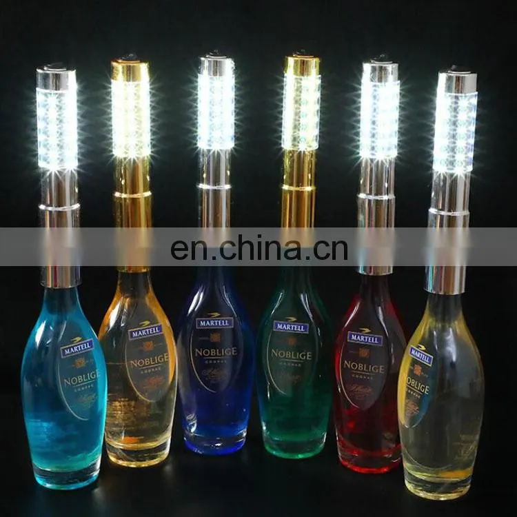 bar club restaurant shinning Hot Sale Barware LED Strobe Baton Champagne Bottle Sparklers