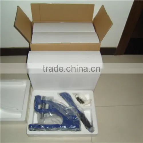 EU standard outdoor banners manual grommet eyelet machine