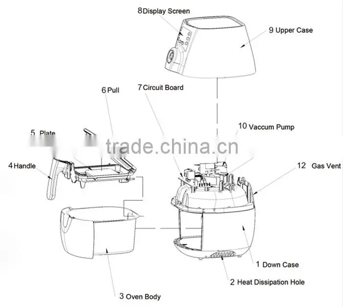 Mini Vacuum Sublimation 3D Machine