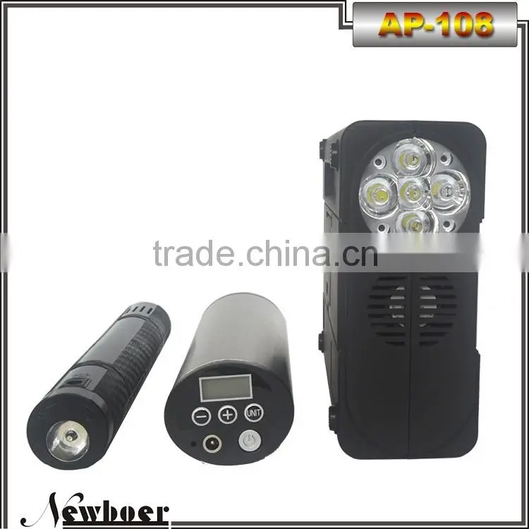 New portable air inflator bike accessories electric tire inflator portable