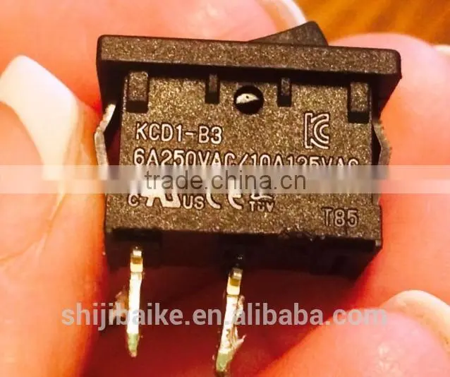4pins KCD1-B3 Rocker Switch - DPDT