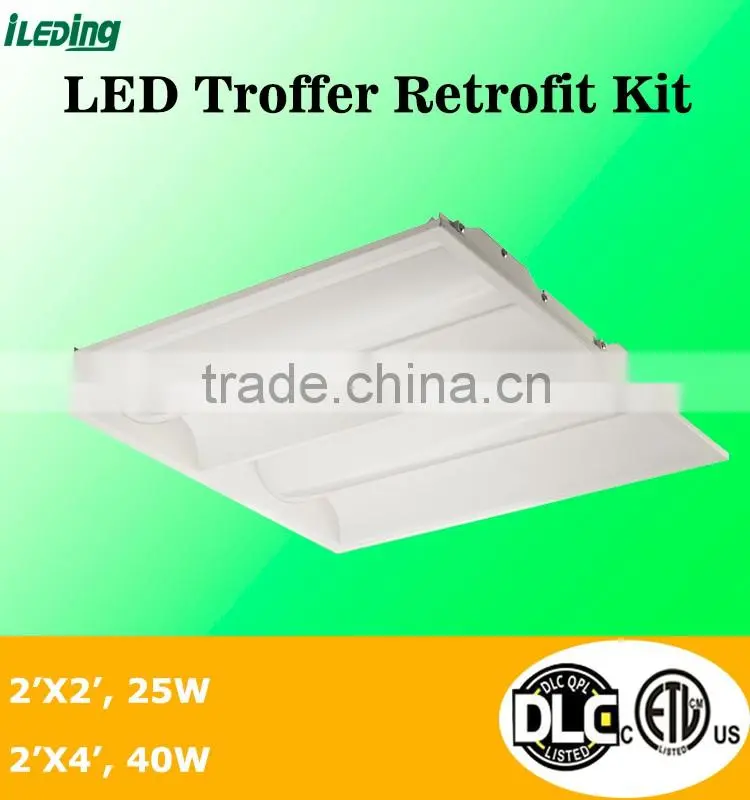 0-10V standard, dimmable,5 years warranty troffer light ixtures