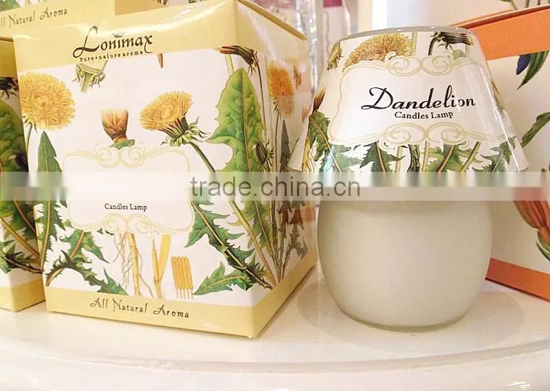 242g Decorative scented Glass candle jar