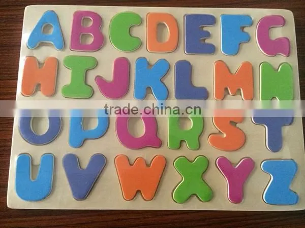 wholesale cheap letter puzzle sets funny puzzle designed for Children