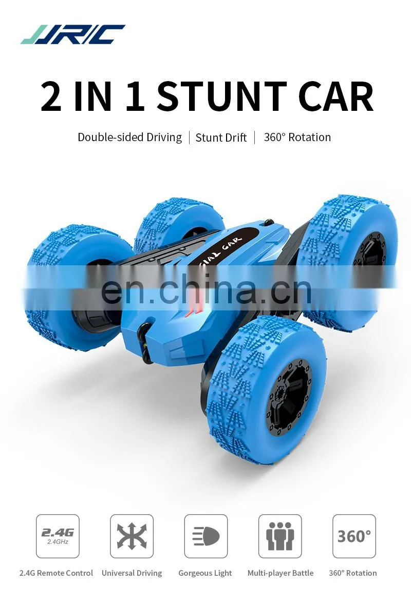 Great Christmas Gift JJRC Q95 2 Play Modes Double-sided Running 360 Rotating Remote Control Stunt Car for Kids