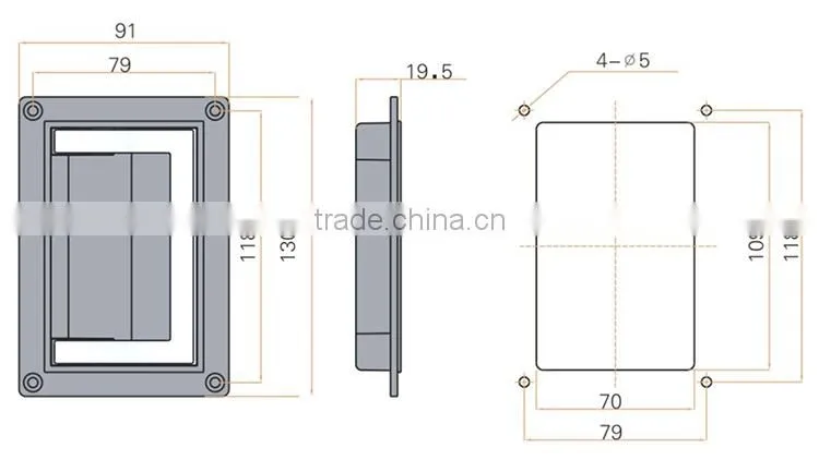 2015 FEILEI LS02-1 high quality toolbox handle