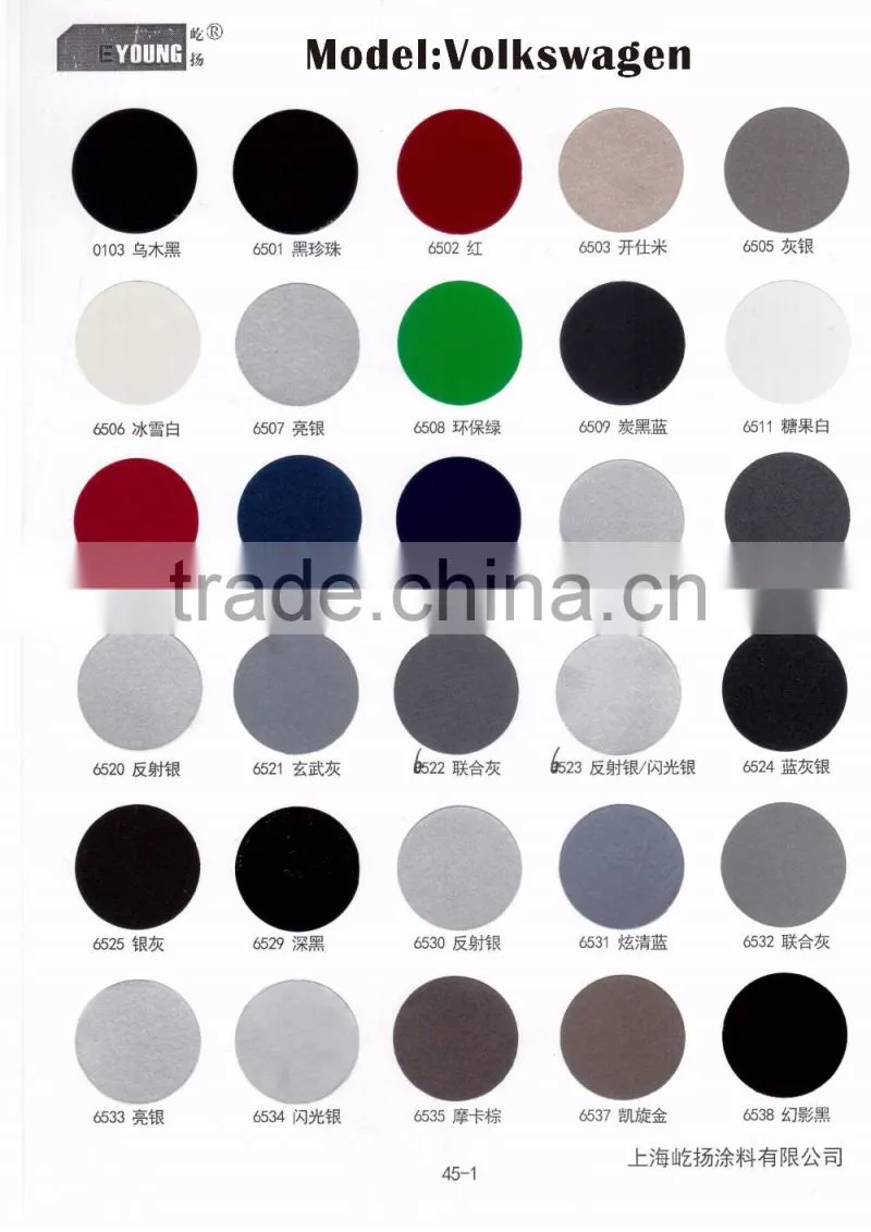 MSDS car scratch aerosol paint