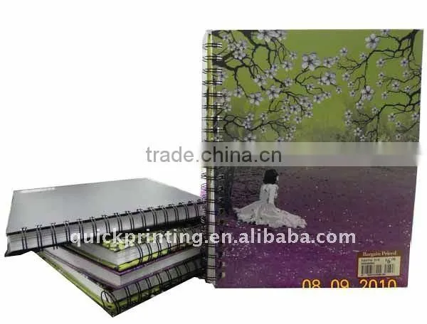 Sprial notebook printing &cover design