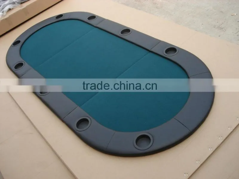 3-fold texas holdem poker table top