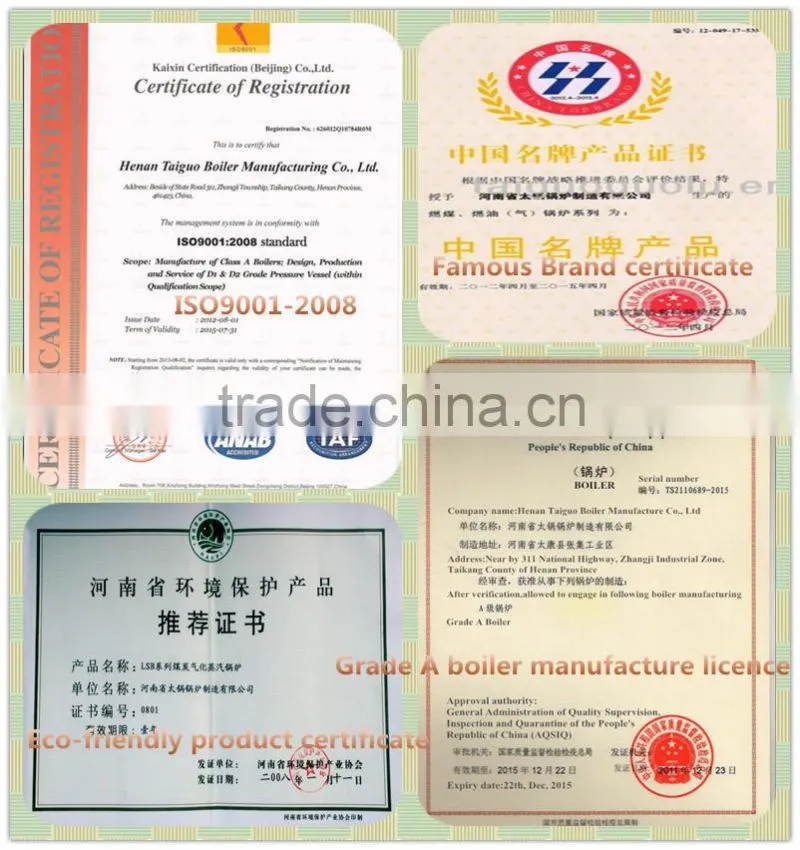 Vertical Biomass Fired Hot Air Generator/Hot Air Boiler