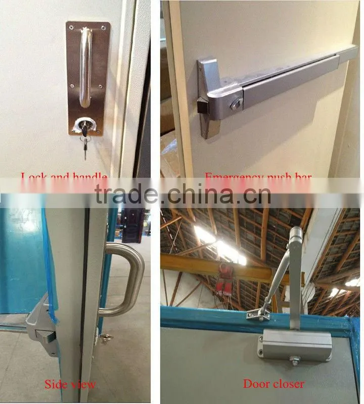 (BG-F9035) steel fire proof commercial door