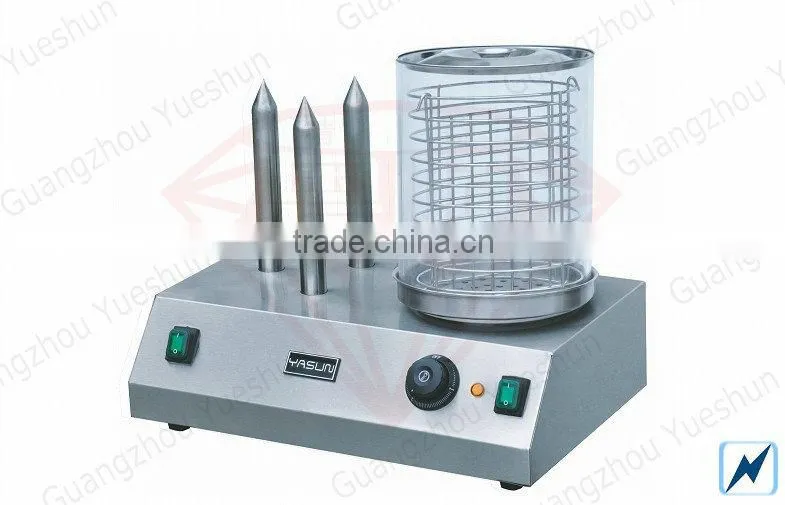 Stainless steel warmer muffin hot dog machine