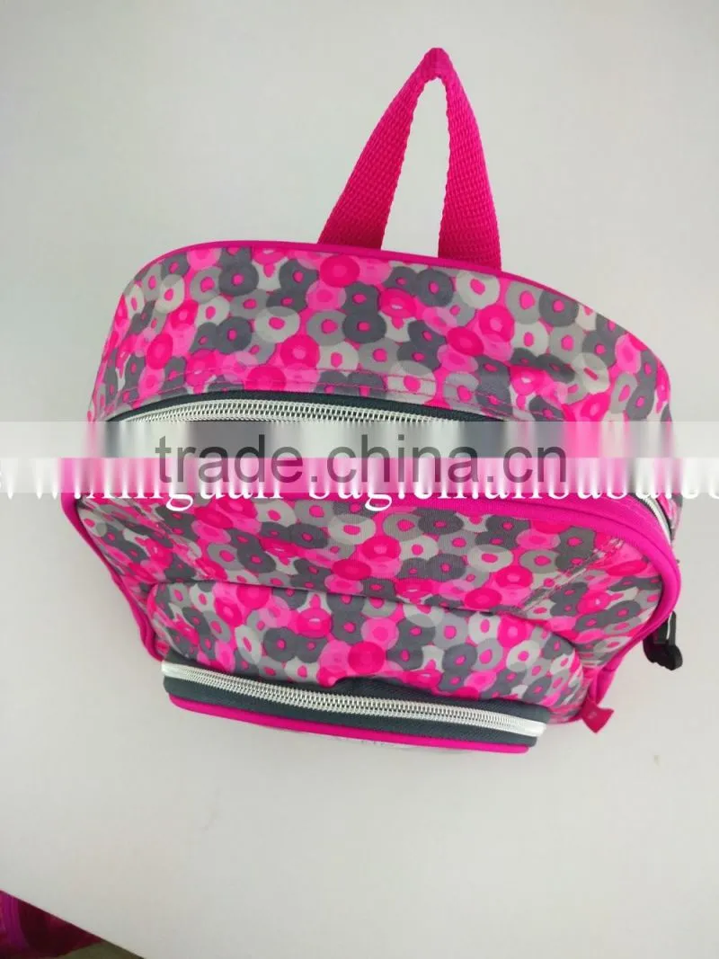 printed polyester girl mini backpack