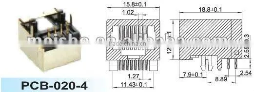 Multipurpose rj45 to serial port converter