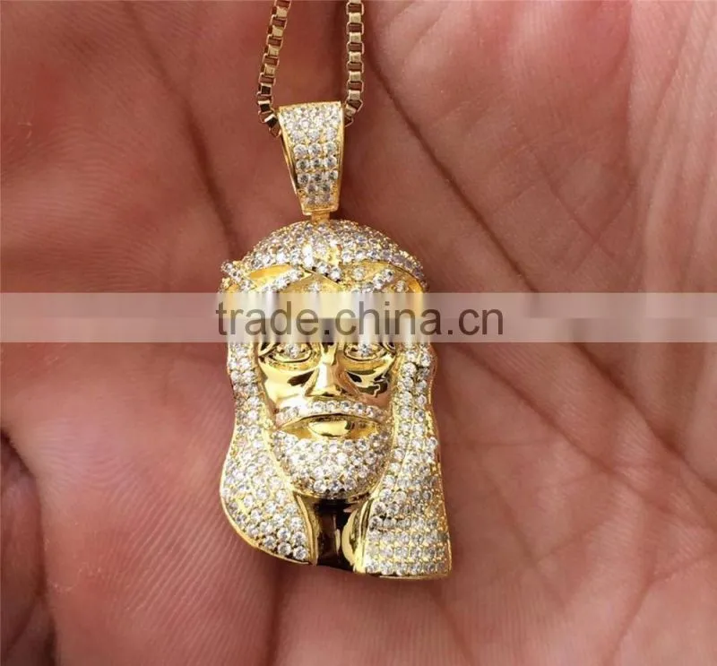 2015 bling micri pave cz big gold ring designs for men