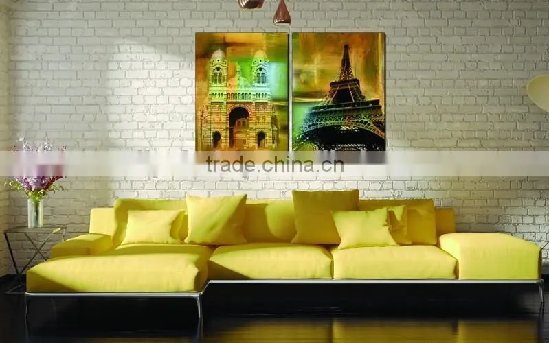 2 panels European style wall art picture for living room OM-003