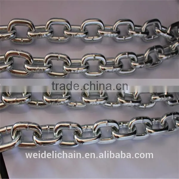 china factory ordinary mild steel welded link chain