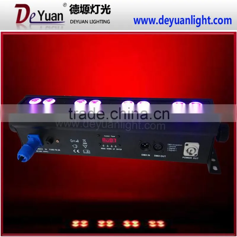 Popular 16*8W RGBW 4 in1 led Wall washer up Lights event party wash light