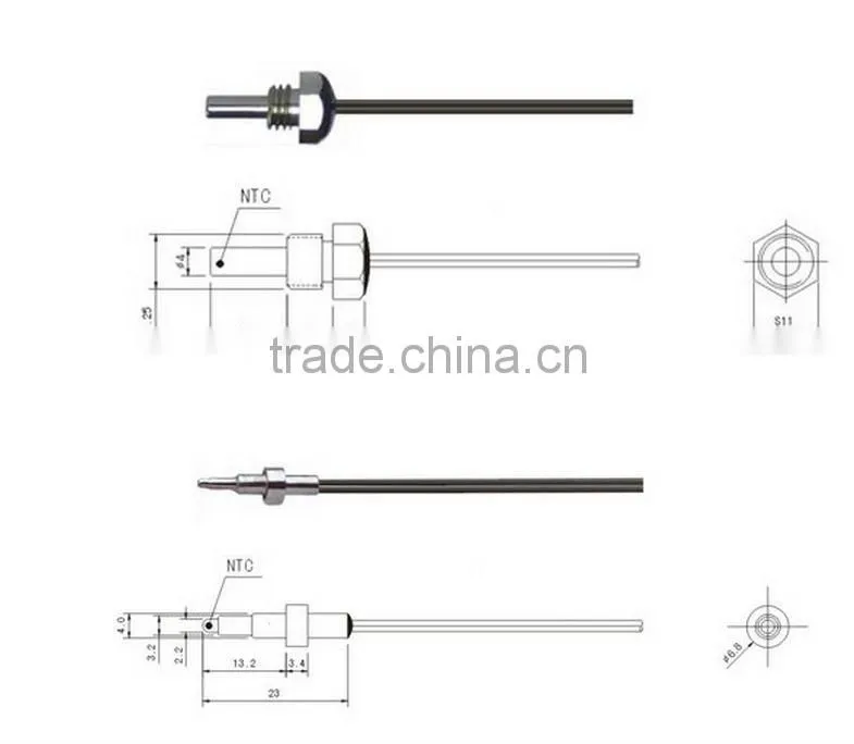 liquid sensitive Temperature Sensors